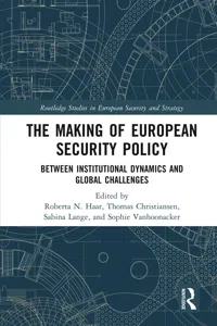 The Making of European Security Policy_cover