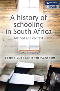 History of schooling in South Africa, A_cover
