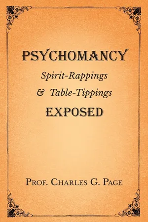 Psychomancy - Spirit-Rappings and Table-Tippings Exposed