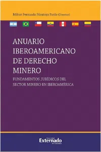 Anuario iberoamericano de derecho minero_cover