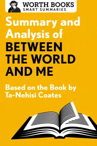 Summary and Analysis of Between the World and Me_cover