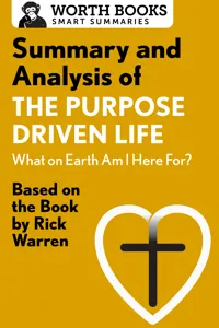 Summary and Analysis of The Purpose Driven Life: What On Earth Am I Here For?_cover