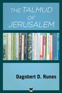 The Talmud of Jerusalem_cover