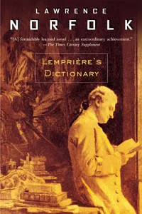 Lemprière's Dictionary_cover