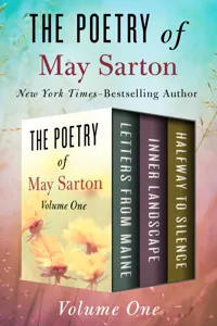 The Poetry of May Sarton Volume One_cover