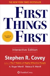First Things First_cover