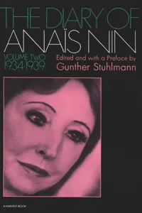 The Diary of Anaïs Nin, 1934–1939_cover