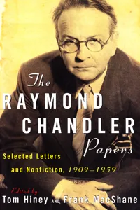 The Raymond Chandler Papers_cover