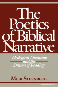 The Poetics of Biblical Narrative_cover