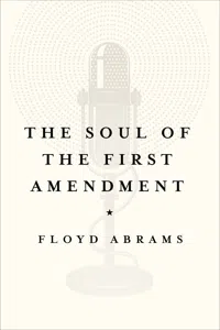 The Soul of the First Amendment_cover