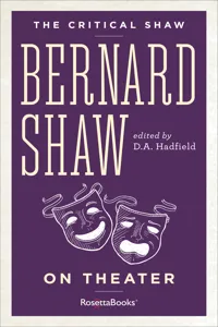 Bernard Shaw on Theater_cover