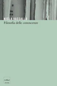 Filosofia delle Conoscenze_cover