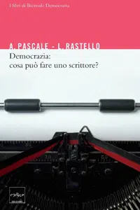 Democrazia: cosa può fare uno scrittore?_cover