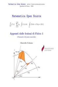 Appunti dalle lezioni di Fisica I_cover