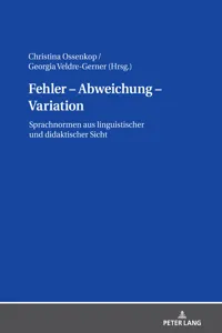 Fehler Abweichung Variation_cover