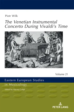 The Venetian Instrumental Concerto During Vivaldis Time