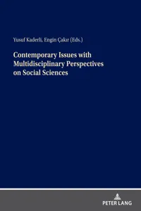 Contemporary Issues with Multidisciplinary Perspectives on Social Science_cover