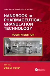 Handbook of Pharmaceutical Granulation Technology_cover