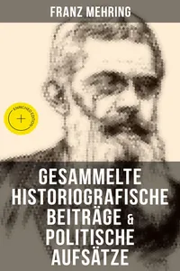 Gesammelte historiografische Beiträge & politische Aufsätze von Franz Mehring_cover