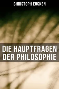 Die Hauptfragen der Philosophie_cover