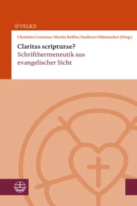 Claritas scripturae_cover