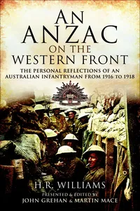 An Anzac on the Western Front_cover