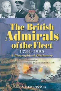 The British Admirals of the Fleet, 1734–1995_cover