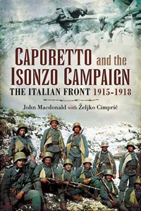 Caporetto and the Isonzo Campaign_cover