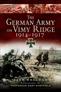 The German Army on Vimy Ridge, 1914–1917_cover