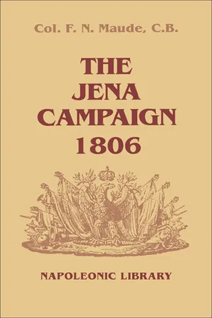 [PDF] The Jena Campaign, 1806 by F. N. Maude | 9781853673108, 9781784380366