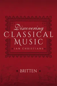 Discovering Classical Music: Britten_cover