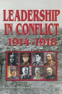 Leadership In Conflict 1914–1918_cover