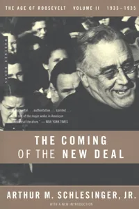 The Coming of the New Deal_cover