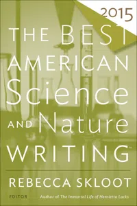 The Best American Science and Nature Writing 2015_cover