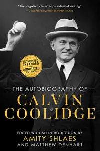 The Autobiography of Calvin Coolidge_cover