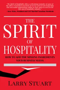 The Spirit of Hospitality_cover