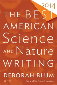 The Best American Science and Nature Writing 2014_cover