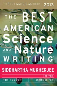 The Best American Science and Nature Writing 2013_cover