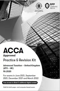 ACCA Advanced Taxation FA2020_cover