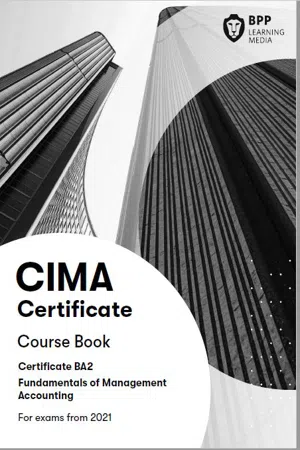 CIMA BA2 Fundamentals of Management Accounting