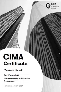 CIMA BA1 Fundamentals of Business Economics_cover