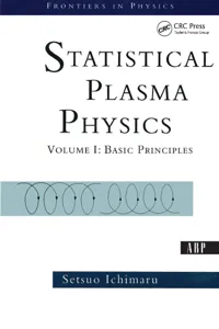 Statistical Plasma Physics, Volume I_cover