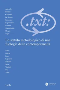 Critica del testo Vol. 23/3_cover