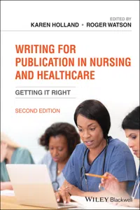 Writing for Publication in Nursing and Healthcare_cover
