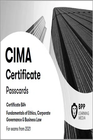 CIMA BA4 Fundamentals of Ethics, Corporate Governance and Business Law