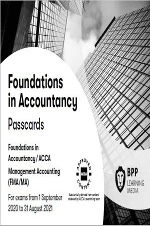 FIA Foundations in Management Accounting FMA (ACCA F2)