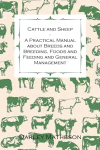 Cattle and Sheep - A Practical Manual about Breeds and Breeding, Foods and Feeding and General Management_cover