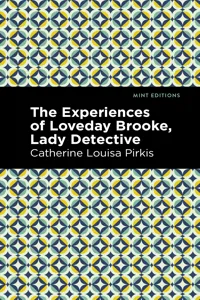 The Experience of Loveday Brooke, Lady Detective_cover