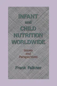Infant and Child Nutrition Worldwide_cover