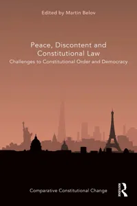 Peace, Discontent and Constitutional Law_cover